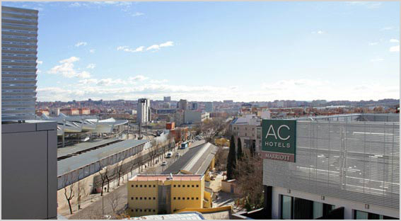 Ver vistas del edificio Mendez Alvaro en Madrid en alquiler oficinas
